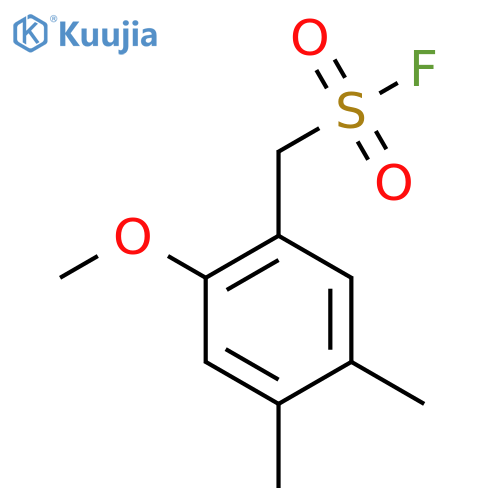 (2-Methoxy-4,5-dimethylphenyl)methanesulfonyl fluoride structure