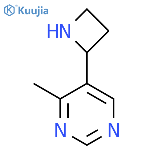 5-(azetidin-2-yl)-4-methylpyrimidine structure