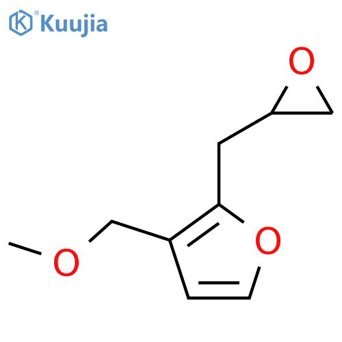 3-(methoxymethyl)-2-(oxiran-2-yl)methylfuran structure