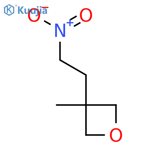 3-methyl-3-(2-nitroethyl)oxetane structure