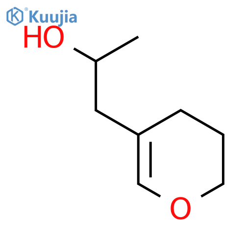 1-(3,4-dihydro-2H-pyran-5-yl)propan-2-ol structure