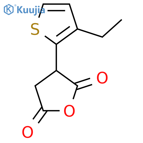3-(3-ethylthiophen-2-yl)oxolane-2,5-dione structure