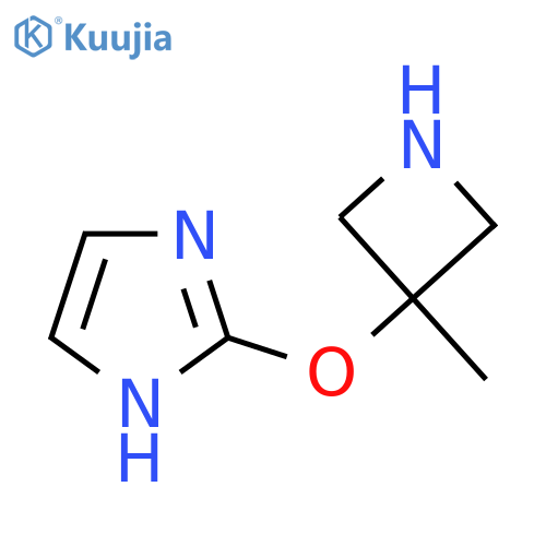 2-(3-methylazetidin-3-yl)oxy-1H-imidazole structure