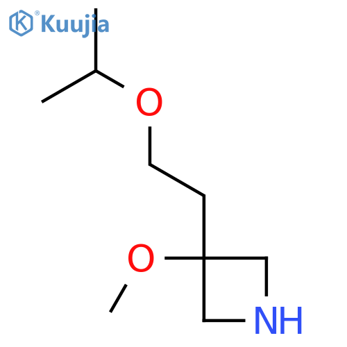 3-methoxy-3-2-(propan-2-yloxy)ethylazetidine structure