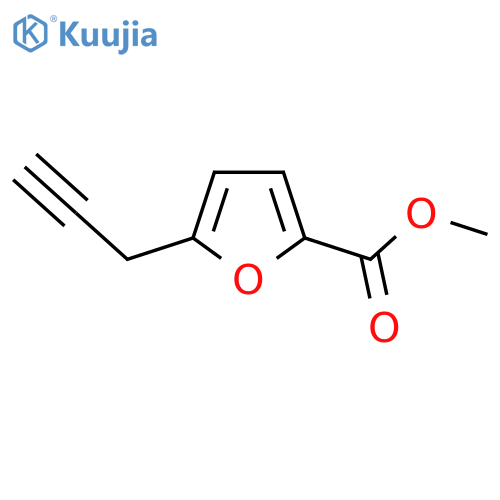 methyl 5-(prop-2-yn-1-yl)furan-2-carboxylate structure