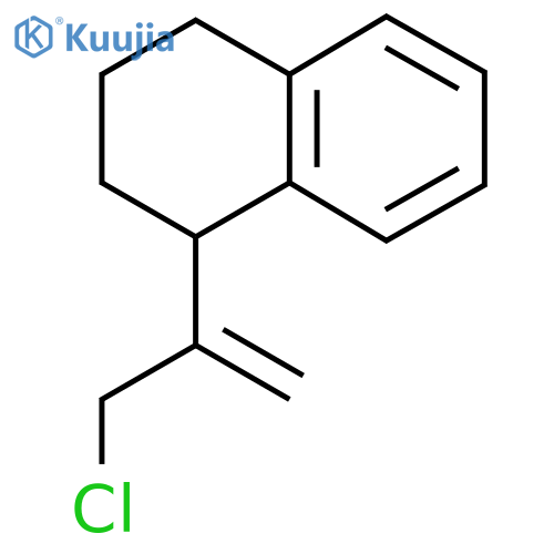 1-(3-Chloroprop-1-en-2-yl)-1,2,3,4-tetrahydronaphthalene structure
