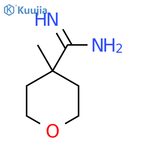 4-Methyloxane-4-carboximidamide structure