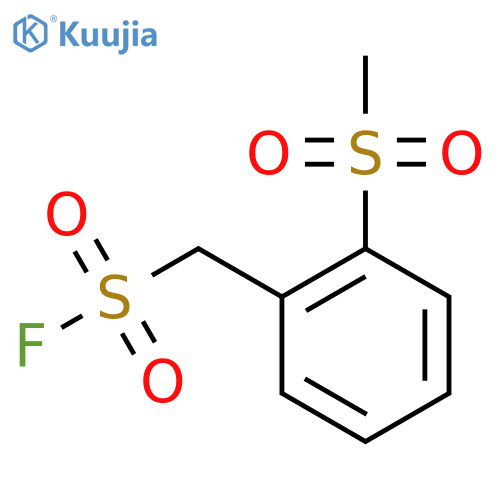 (2-methanesulfonylphenyl)methanesulfonyl fluoride structure