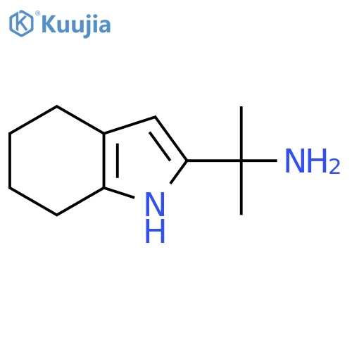 2-(4,5,6,7-tetrahydro-1H-indol-2-yl)propan-2-amine structure