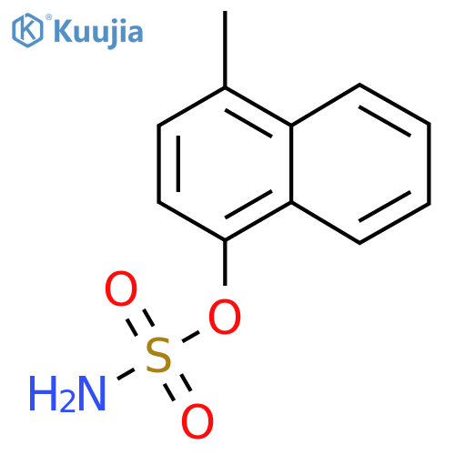 4-methylnaphthalen-1-yl sulfamate structure