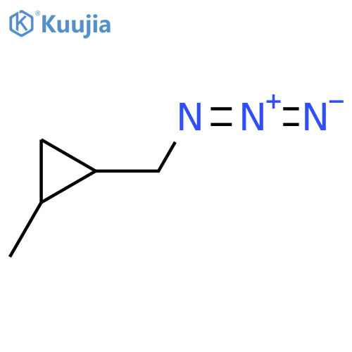 1-(azidomethyl)-2-methylcyclopropane structure