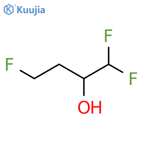 1,1,4-trifluorobutan-2-ol structure