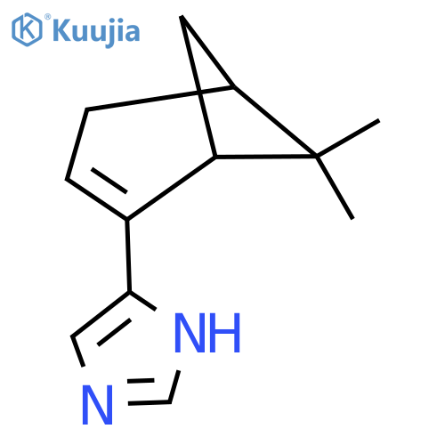 4-{6,6-dimethylbicyclo3.1.1hept-2-en-2-yl}-1H-imidazole structure