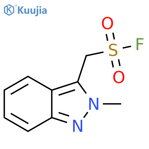 (2-methyl-2H-indazol-3-yl)methanesulfonyl fluoride structure