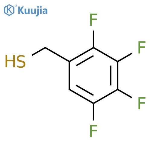 (2,3,4,5-tetrafluorophenyl)methanethiol structure