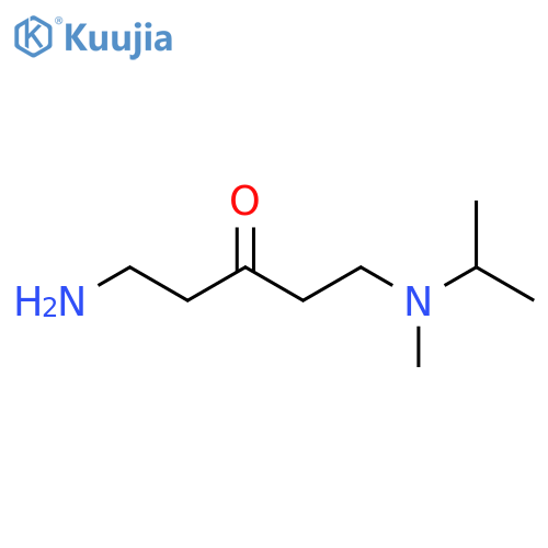 1-amino-5-methyl(propan-2-yl)aminopentan-3-one structure