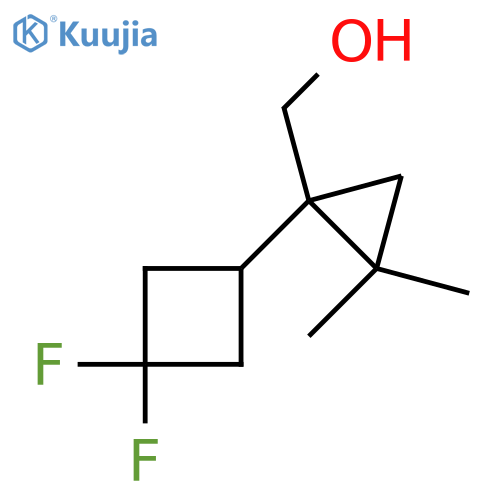 1-(3,3-difluorocyclobutyl)-2,2-dimethylcyclopropylmethanol structure