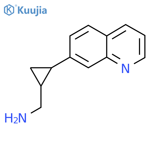 2-(quinolin-7-yl)cyclopropylmethanamine structure