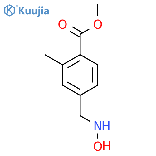 methyl 4-(hydroxyamino)methyl-2-methylbenzoate structure