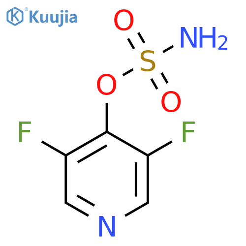 3,5-difluoropyridin-4-yl sulfamate structure