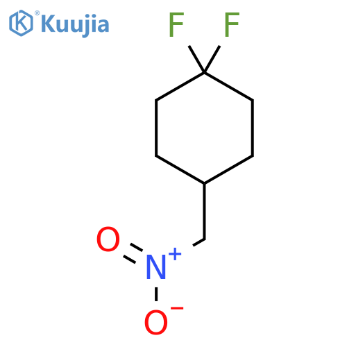1,1-difluoro-4-(nitromethyl)cyclohexane structure