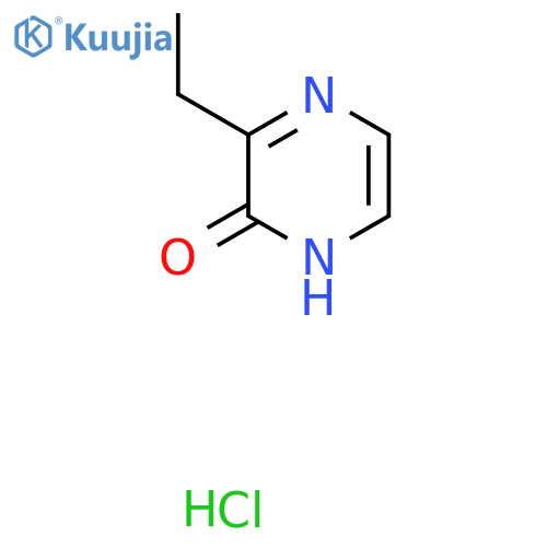 3-Ethyl-1,2-dihydropyrazin-2-one hydrochloride structure