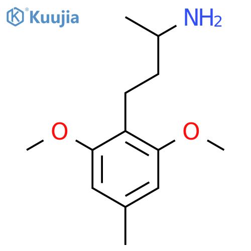 4-(2,6-dimethoxy-4-methylphenyl)butan-2-amine structure