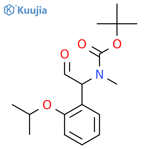 tert-butyl N-methyl-N-{2-oxo-1-2-(propan-2-yloxy)phenylethyl}carbamate structure