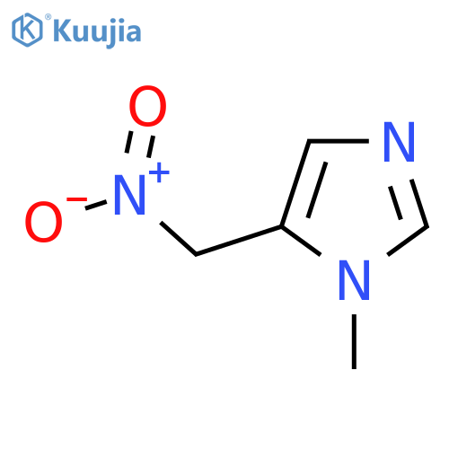 1-methyl-5-(nitromethyl)-1H-imidazole structure