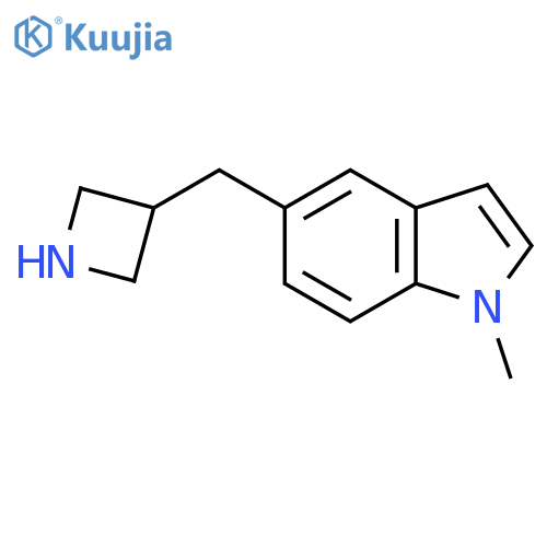 5-(azetidin-3-yl)methyl-1-methyl-1H-indole structure