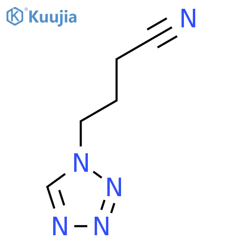 4-(1H-1,2,3,4-tetrazol-1-yl)butanenitrile structure