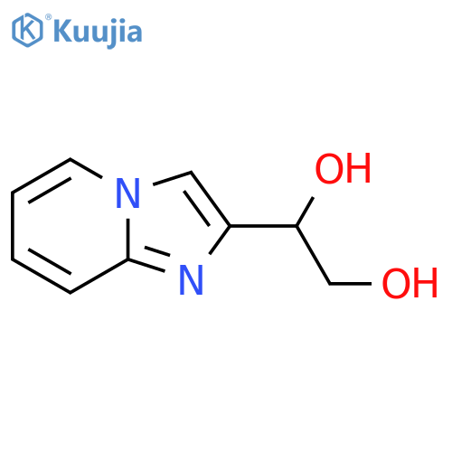 1-{imidazo1,2-apyridin-2-yl}ethane-1,2-diol structure