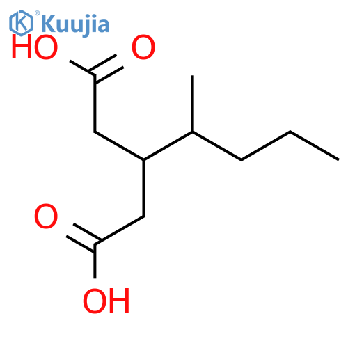 3-(Pentan-2-yl)pentanedioic acid structure