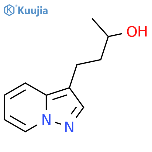 4-{pyrazolo1,5-apyridin-3-yl}butan-2-ol structure