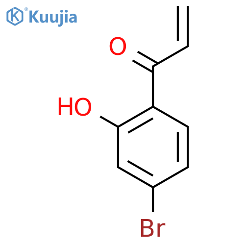 1-(4-bromo-2-hydroxyphenyl)prop-2-en-1-one structure