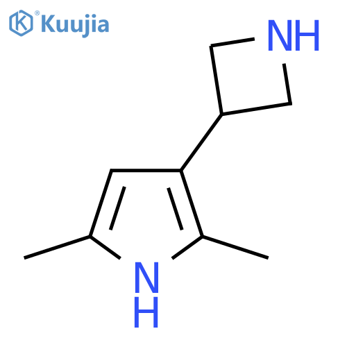 3-(azetidin-3-yl)-2,5-dimethyl-1H-pyrrole structure