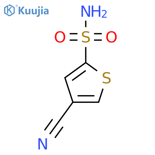 4-cyanothiophene-2-sulfonamide structure