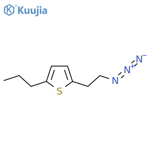 2-(2-azidoethyl)-5-propylthiophene structure
