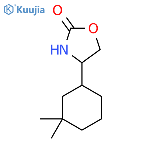 4-(3,3-dimethylcyclohexyl)-1,3-oxazolidin-2-one structure