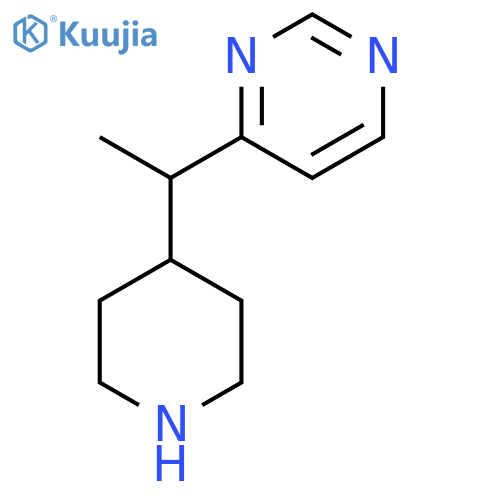 4-1-(piperidin-4-yl)ethylpyrimidine structure