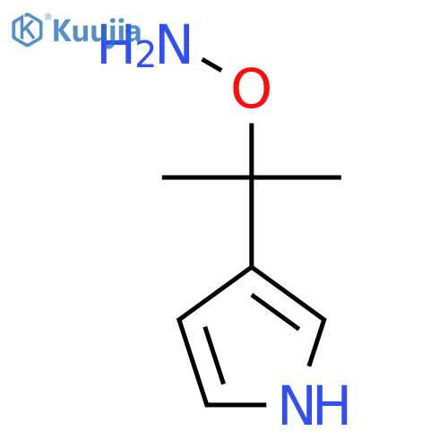 O-2-(1H-pyrrol-3-yl)propan-2-ylhydroxylamine structure