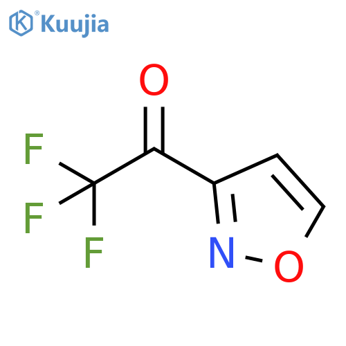 2,2,2-trifluoro-1-(1,2-oxazol-3-yl)ethan-1-one structure