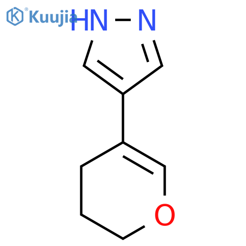 4-(3,4-dihydro-2H-pyran-5-yl)-1H-pyrazole structure