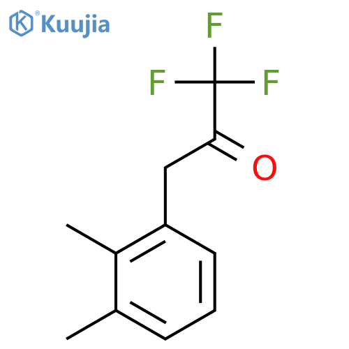 3-(2,3-dimethylphenyl)-1,1,1-trifluoropropan-2-one structure
