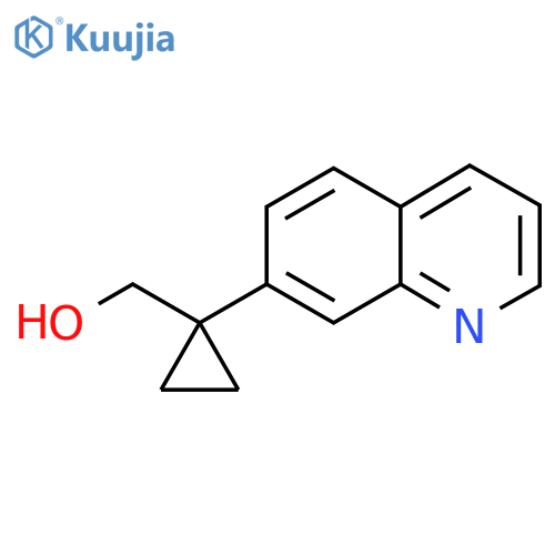 1-(quinolin-7-yl)cyclopropylmethanol structure
