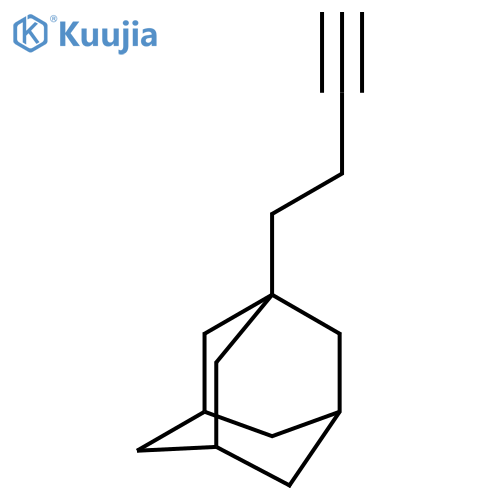 1-(but-3-yn-1-yl)adamantane structure