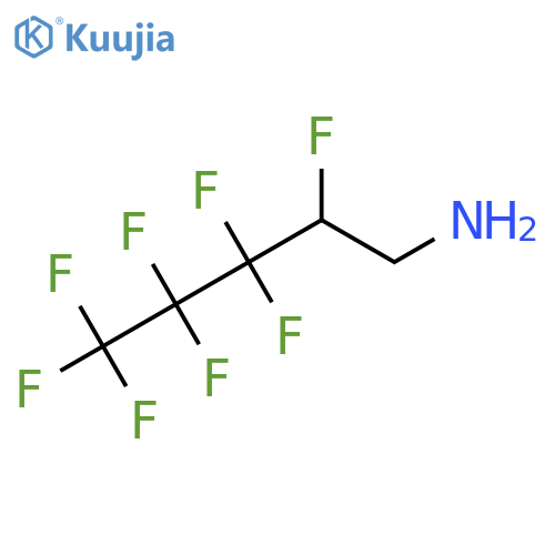 2,3,3,4,4,5,5,5-octafluoropentan-1-amine structure