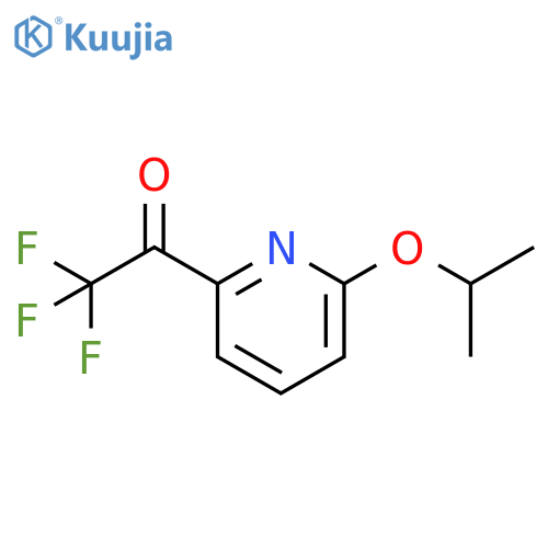 2,2,2-trifluoro-1-6-(propan-2-yloxy)pyridin-2-ylethan-1-one structure