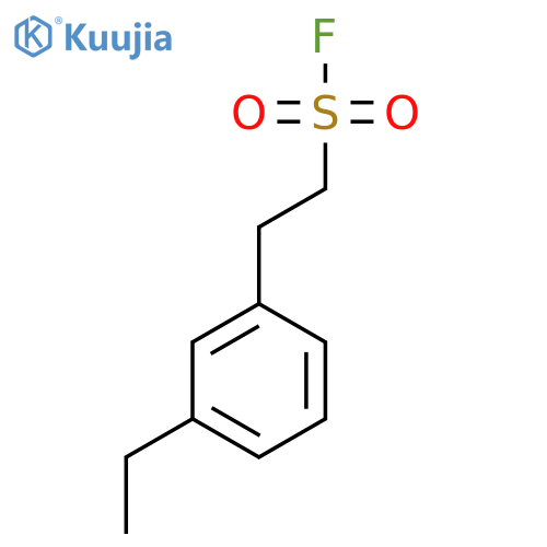 2-(3-ethylphenyl)ethane-1-sulfonyl fluoride structure