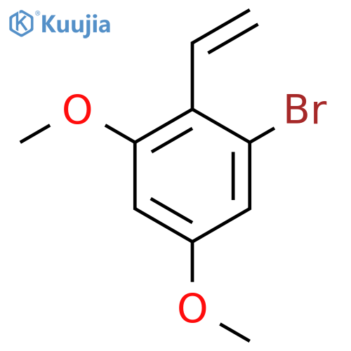 1-bromo-2-ethenyl-3,5-dimethoxybenzene structure
